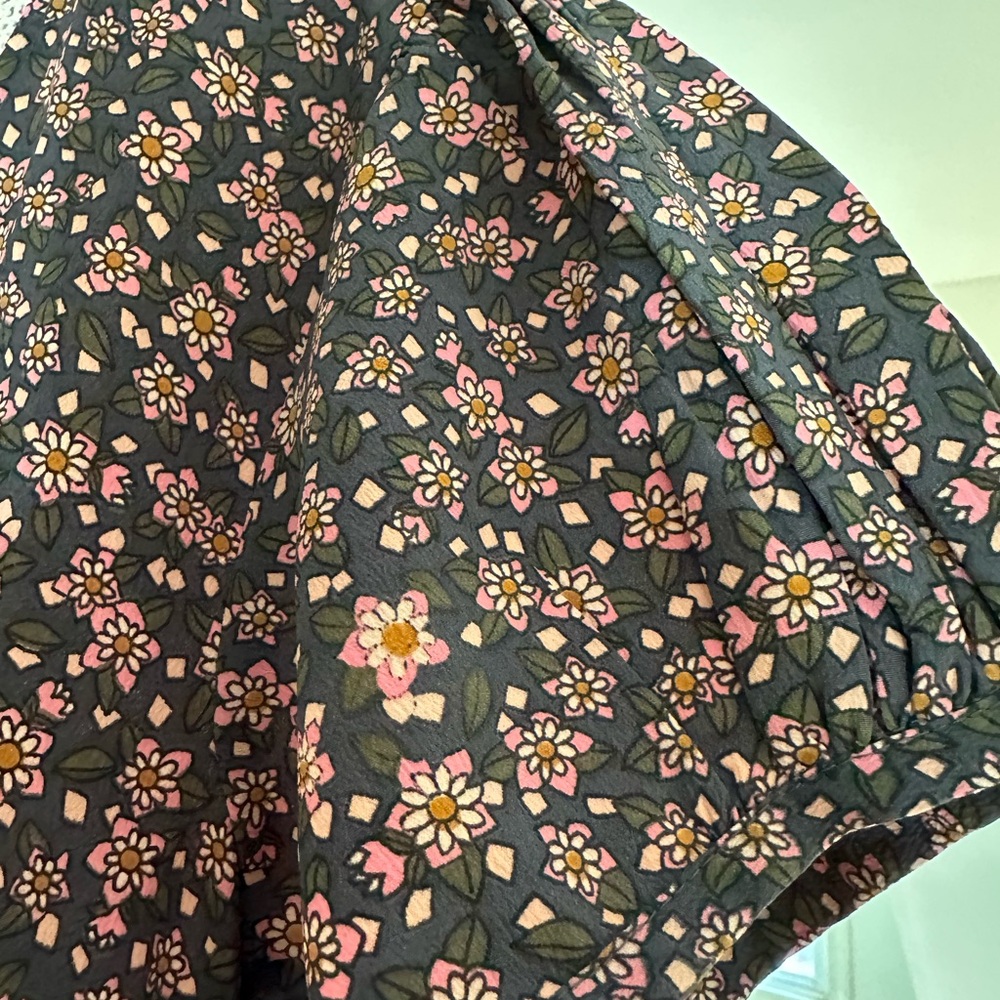 NATURAL LIFE Black Maxi Dress with Pink Floral Print - Picture 4 of 9